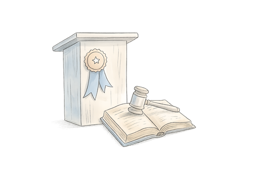 理事をイメージしたイラスト