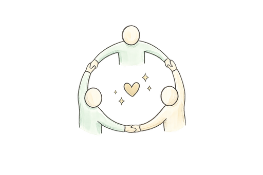 団体をイメージしたイラスト